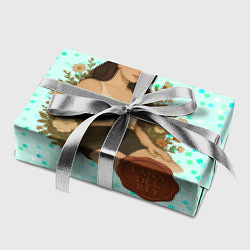 Бумага для упаковки Lana Del Rey сидит в цветах, цвет: 3D-принт — фото 2