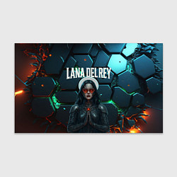 Бумага для упаковки Lana Del Rey в стиле киберпанка