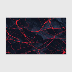 Бумага для упаковки Мраморные узоры из переплетений красных линий, цвет: 3D-принт