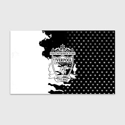 Бумага для упаковки Liverpool текстура спорт, цвет: 3D-принт