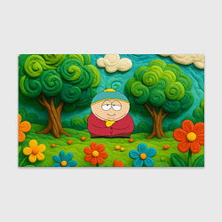 Бумага для упаковки Довольный Эрик Картман, цвет: 3D-принт