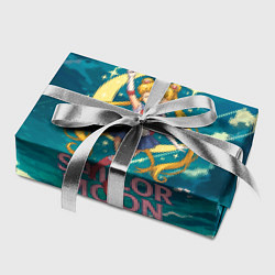 Бумага для упаковки Sailor Moon на фоне неба, цвет: 3D-принт — фото 2