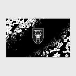 Бумага для упаковки Miami inter camo black, цвет: 3D-принт