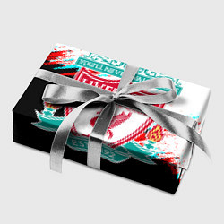 Бумага для упаковки Ливерпуль текстура глитч краски, цвет: 3D-принт — фото 2