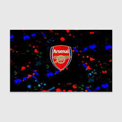 Бумага для упаковки Arsenal неоновые брызги красок, цвет: 3D-принт