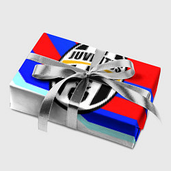 Бумага для упаковки Ювентус спортивная геометрия, цвет: 3D-принт — фото 2