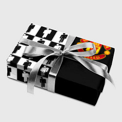 Бумага для упаковки Манчестер Юнайтед текстура люди, цвет: 3D-принт — фото 2