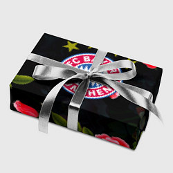 Бумага для упаковки Бавария Мюнхен розы, цвет: 3D-принт — фото 2