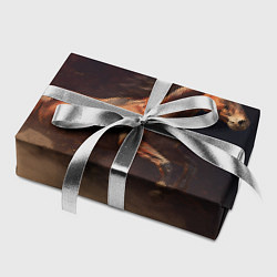 Бумага для упаковки Лошадь в прыжке из пыли, цвет: 3D-принт — фото 2