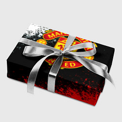 Бумага для упаковки Манчестер Юнайтед краски всплеск, цвет: 3D-принт — фото 2