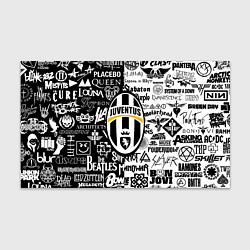 Бумага для упаковки Juventus рок музыка, цвет: 3D-принт