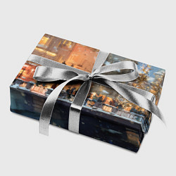 Бумага для упаковки Снежный вечер в Питере, цвет: 3D-принт — фото 2