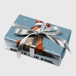 Бумага для упаковки Устал как конь, цвет: 3D-принт — фото 2