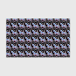 Бумага для упаковки Новогодние лошади y2k, цвет: 3D-принт