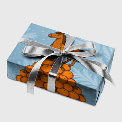 Бумага для упаковки Год мандаринов 2026, цвет: 3D-принт — фото 2