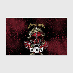 Бумага для упаковки Metallica: XXX, цвет: 3D-принт