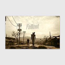 Бумага для упаковки Fallout City, цвет: 3D-принт