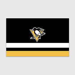 Бумага для упаковки Pittsburgh Penguins: Black, цвет: 3D-принт
