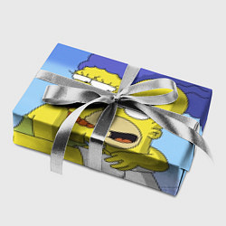 Бумага для упаковки Гомер и Мардж, цвет: 3D-принт — фото 2