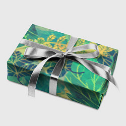 Бумага для упаковки Узор из листьев, цвет: 3D-принт — фото 2