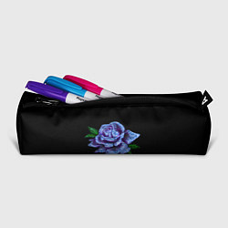 Пенал для ручек Сапфировая роза, цвет: 3D-принт — фото 2