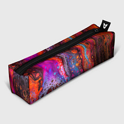 Пенал для ручек Брызги на камнях, цвет: 3D-принт