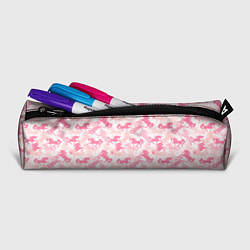 Пенал для ручек Розовые Единороги, цвет: 3D-принт — фото 2