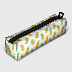 Пенал для ручек Поле ананасов, цвет: 3D-принт