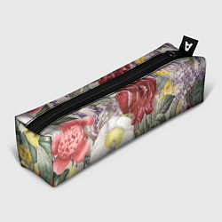 Пенал для ручек Цветы Красочный Садовый Букет, цвет: 3D-принт