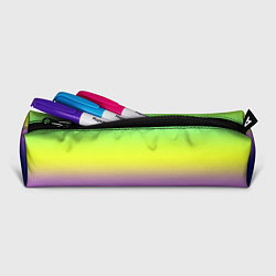 Пенал для ручек Разноцветный размытый фон градиент, цвет: 3D-принт — фото 2