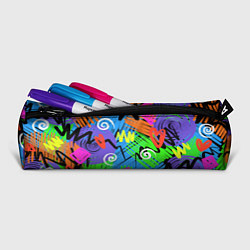 Пенал для ручек Яркий геометрический принт, цвет: 3D-принт — фото 2