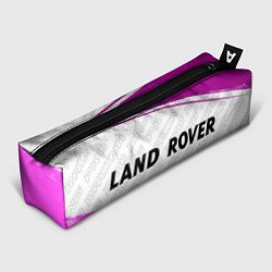 Пенал для ручек Land Rover pro racing: надпись и символ, цвет: 3D-принт