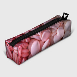 Пенал для ручек Красные и розовые кексы, цвет: 3D-принт