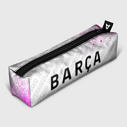 Пенал для ручек Barcelona pro football: надпись и символ, цвет: 3D-принт