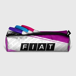 Пенал для ручек Fiat pro racing: надпись и символ, цвет: 3D-принт — фото 2