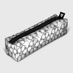 Пенал для ручек Линии, круговой орнамент, цвет: 3D-принт