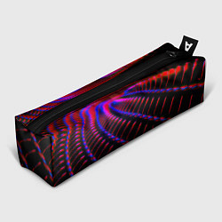 Пенал для ручек Geometry neon texture, цвет: 3D-принт