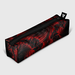 Пенал для ручек Red vortex pattern, цвет: 3D-принт