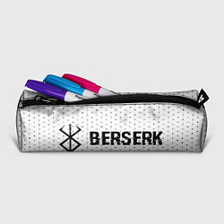 Пенал для ручек Berserk glitch на светлом фоне: надпись и символ, цвет: 3D-принт — фото 2