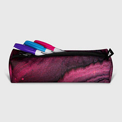 Пенал для ручек Блёстки розовые, цвет: 3D-принт — фото 2