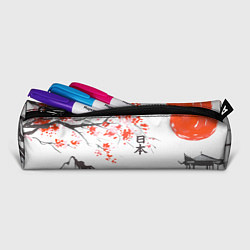 Пенал для ручек Цветущая сакура и солнце - Япония, цвет: 3D-принт — фото 2