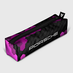 Пенал для ручек Porsche pro racing: надпись и символ, цвет: 3D-принт