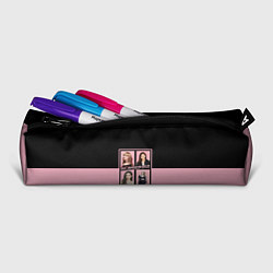Пенал для ручек Черно-розовые K-pop группа, цвет: 3D-принт — фото 2