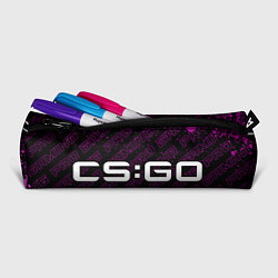 Пенал для ручек Counter Strike pro gaming: надпись и символ, цвет: 3D-принт — фото 2