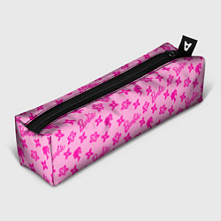 Пенал для ручек Барби паттерн розовый, цвет: 3D-принт