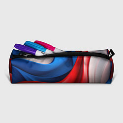 Пенал для ручек Объемная абстракция в цветах флага РФ, цвет: 3D-принт — фото 2