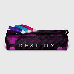 Пенал для ручек Destiny pro gaming: надпись и символ, цвет: 3D-принт — фото 2