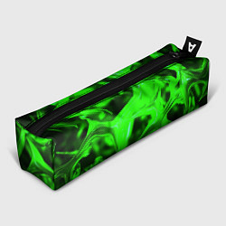 Пенал для ручек Зелёная кислотная неоновая коалесценция, цвет: 3D-принт