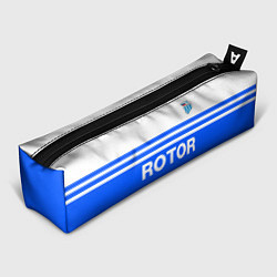 Пенал для ручек ФК Ротор - синии линии, цвет: 3D-принт
