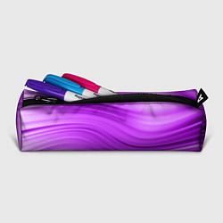 Пенал для ручек Розово фиолетовый абстрактный узор волны, цвет: 3D-принт — фото 2
